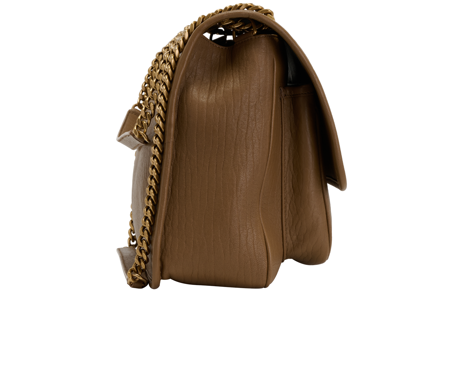 Large Niki, &pound;1,800, Handbags, Brown, Leather, Side view